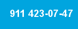 911 423-07-47 911 423-07-47